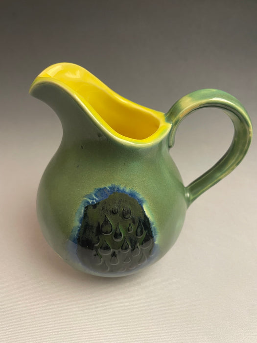 Small Svelte Vampire Pitcher - Silky Teal