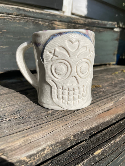 Sugar Skull Tea Mug