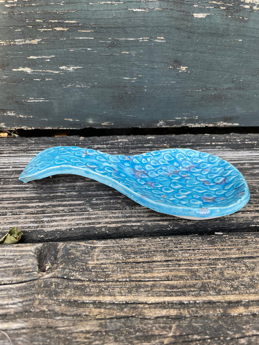 Sapphire Rain Spoon Rest