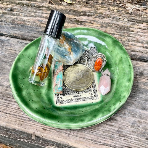 Bottle Green World Altar