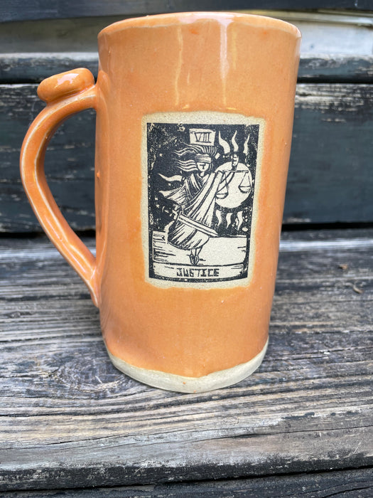 Peony Justice Beer Mug